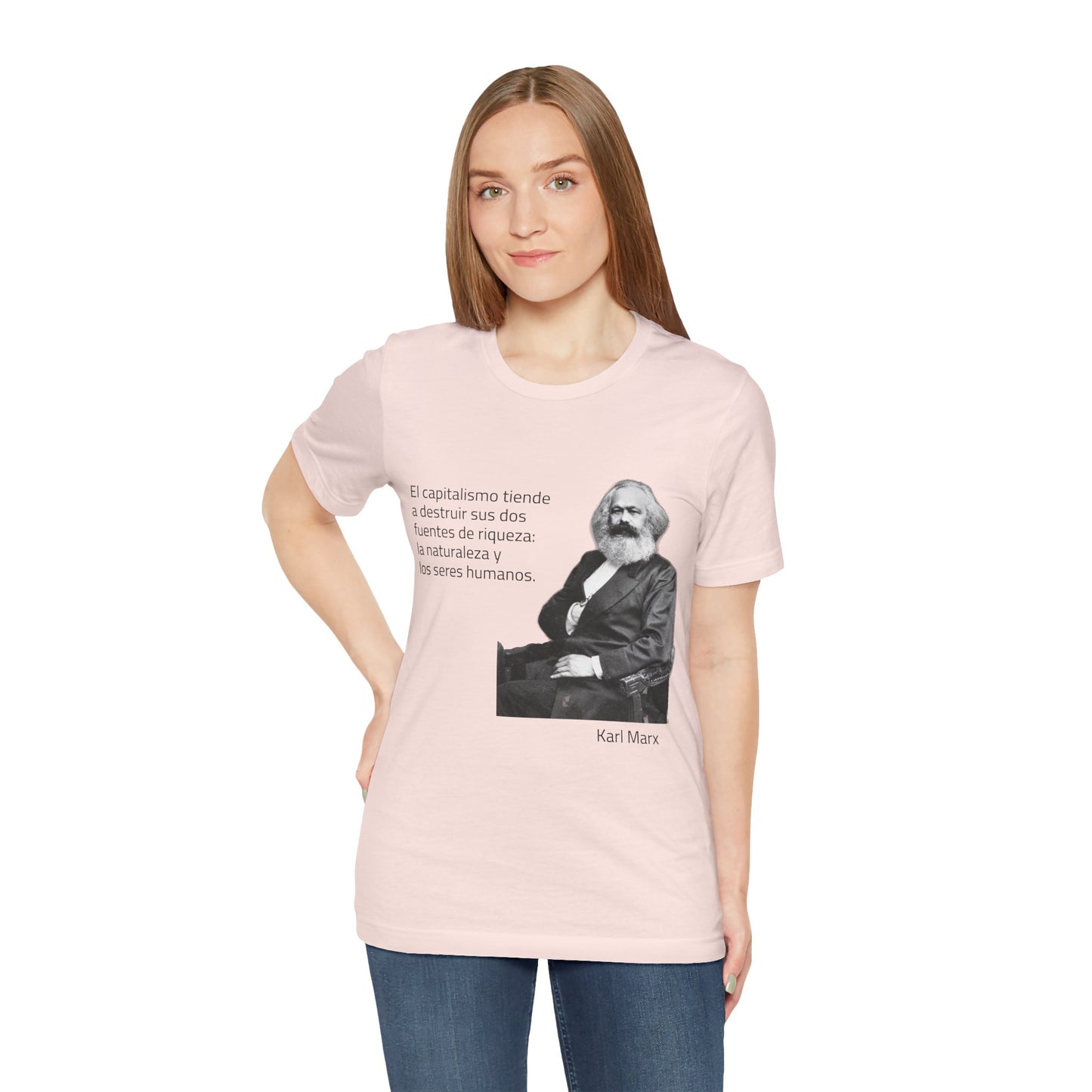 camiseta karl marx capitalismo destruye socialismo mexico
