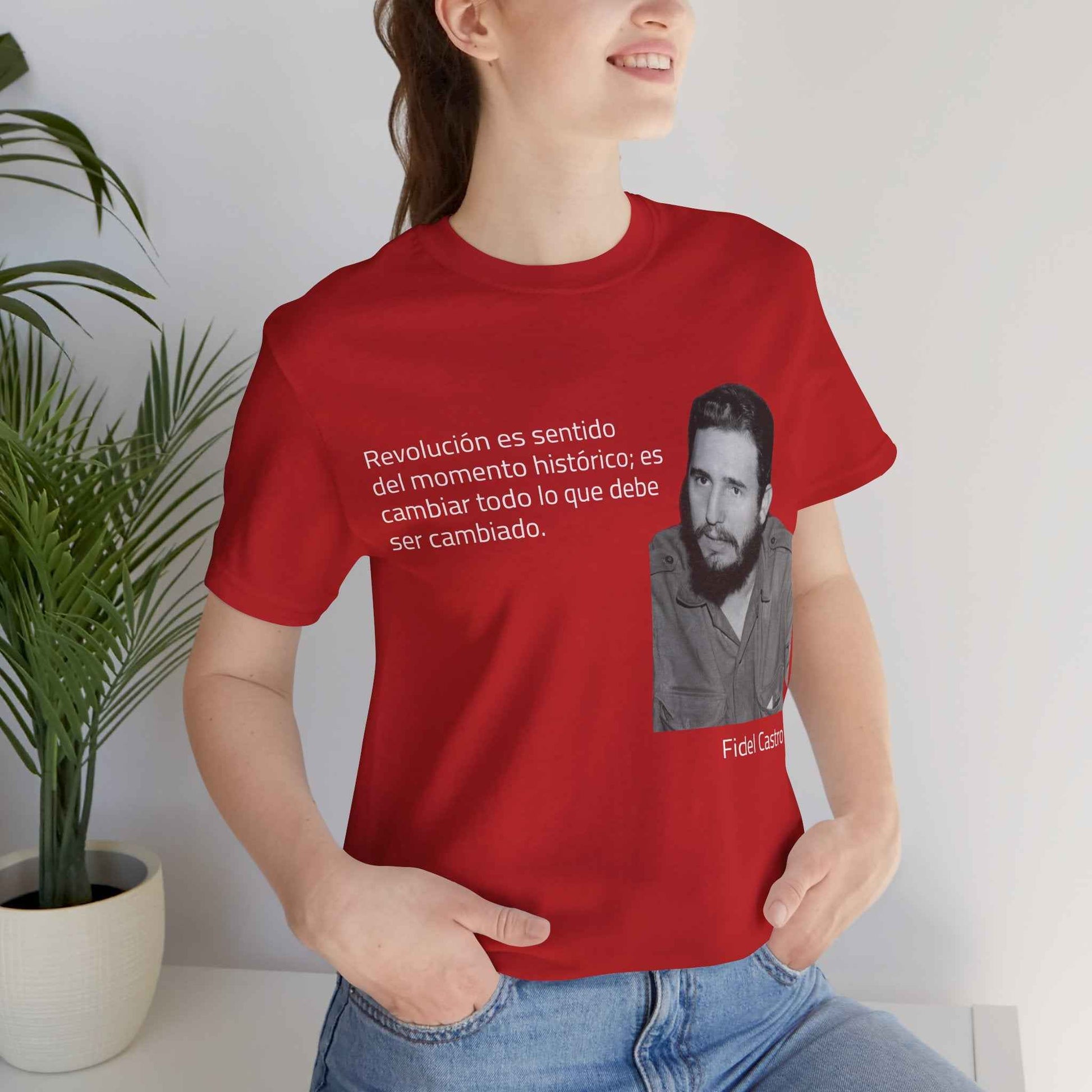 Fidel Castro - Revolución es todo lo que debe ser cambiado