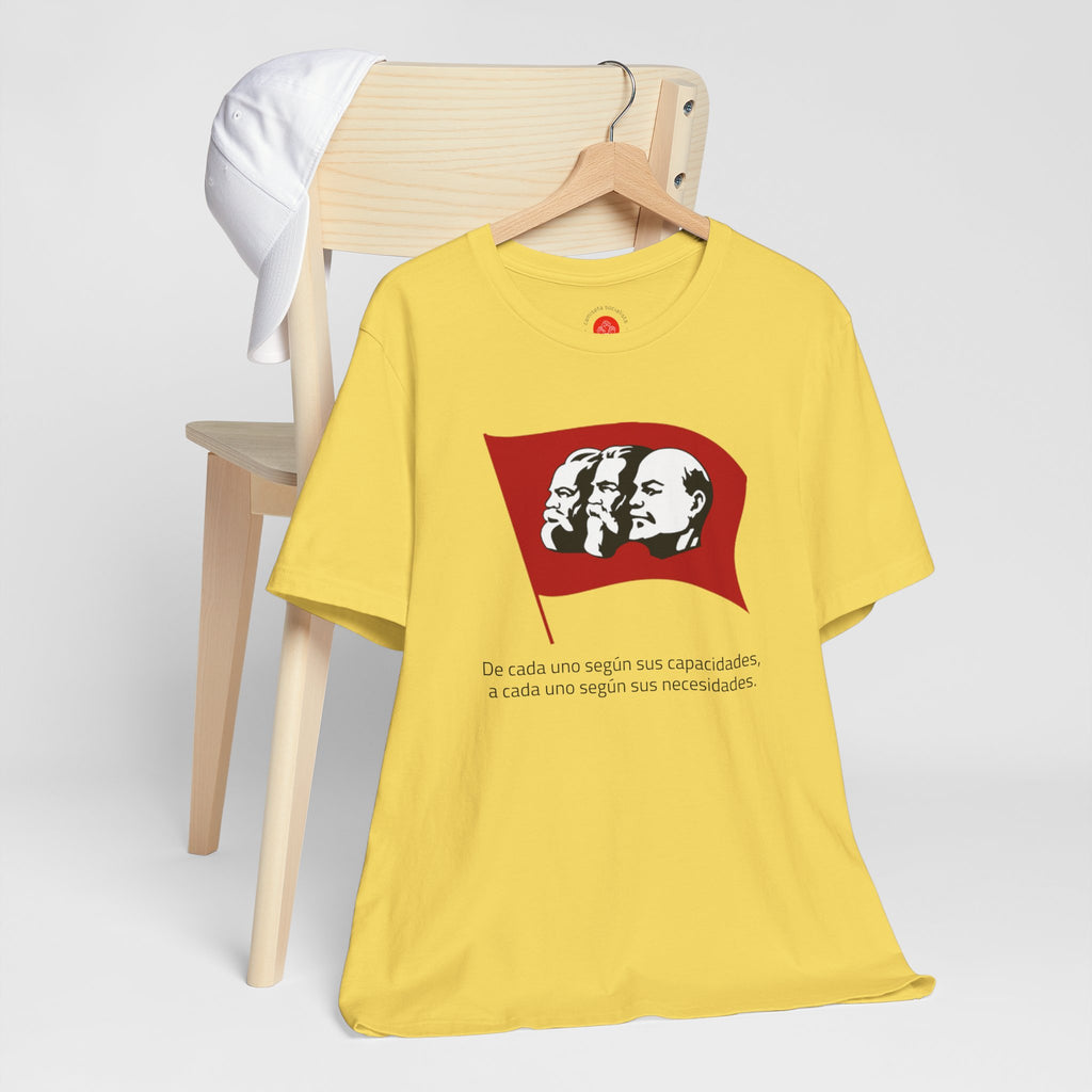 A cada uno según sus necesidades.